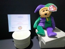 Ty Beanie Baby 2007 APRIL FOOL the Bear (Ty Store Exclusive) 8.5"...New