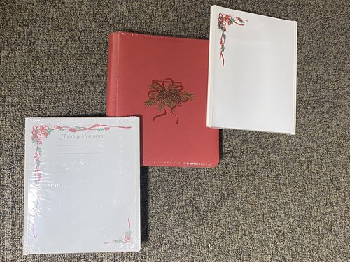 Creative Memories 8x10 HOLIDAY PINECONE NLA ALBUM w/ Pages +2 Holiday Refill Pgs - Picture 12 of 15