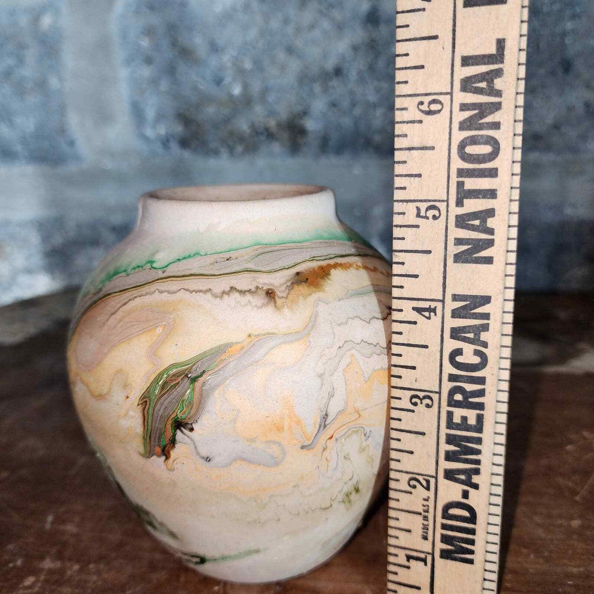 Vintage NEMADJI INDIAN POTTERY VASE 5