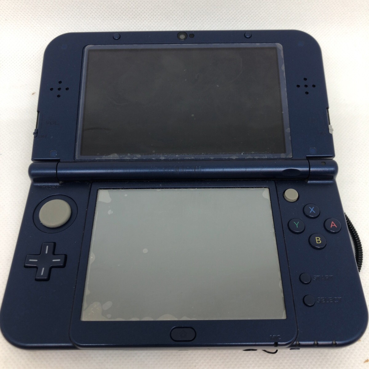 TOP IPS Nintendo new 3DS LL XL Console only Metalic Blue Used