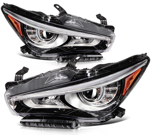 For Infiniti For Q50 2014-2022 Full LED Projector Headlight Assembly W/o Non AFS - Picture 10 of 22