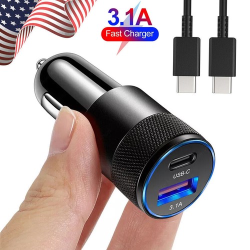 68W Fast Charging Car Charger & Wall Charger For Motorola Moto G Power G Play - Picture 23 of 25