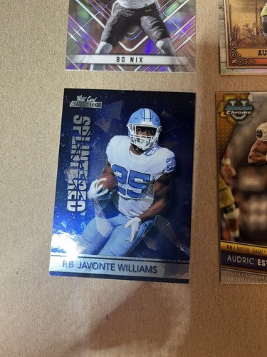 Bo Nix Audric Estime Javonte Williams 4 Card Lot Denver Broncos - Imagen 7 de 12