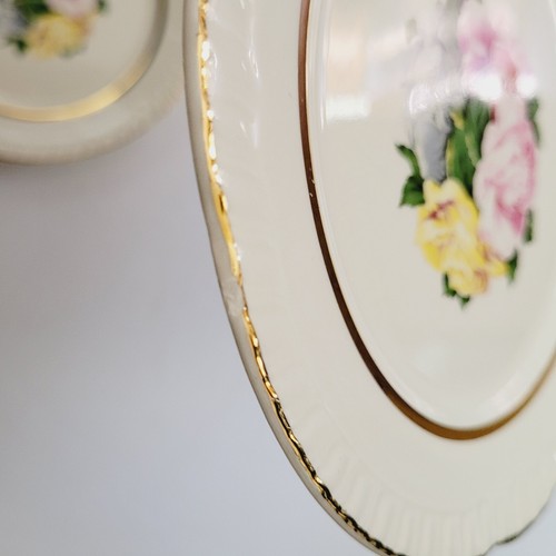 Lot of 12 Vintage American Limoges JANIS Salad Plates R-132 WARRANTED 22 K GOLD - Picture 11 of 13