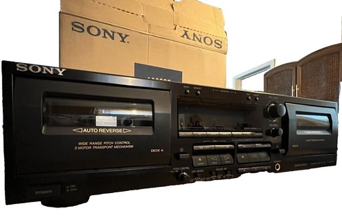 Sony TC-K600 3-Head HX Pro Stereo Cassette Deck Used