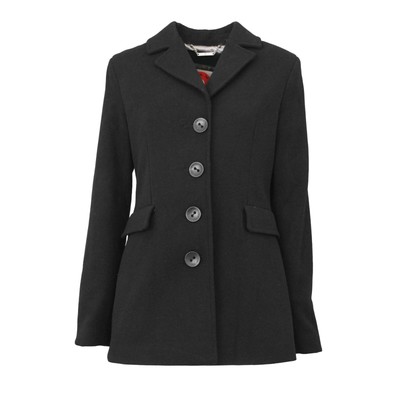 cappotto corto in panno foderato con cappuccio /& cintura 3 colori tg S,M,L