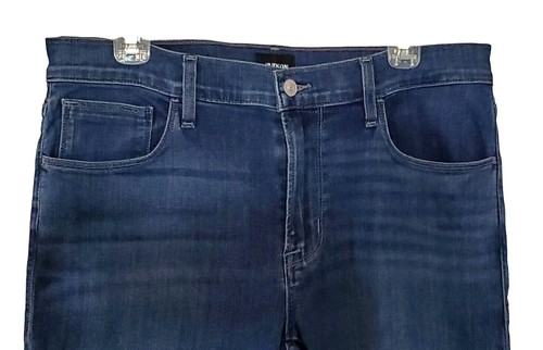 Hudson Men's NWT Zane Skinny Pascal Jeans Denim Paint Spatters Sz 32 - Picture 3 of 11