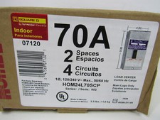 Square D HOM24L70SCP Loadcenters and Panelboards