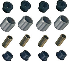 4 - 4 Link Bar Ends 1.75 Wide 1.5 Outer Diameter 58 Bushing Sleeve Weld On 4 - 4 Link Bar Ends 1.75 Wide 1.5 Outer Diameter 58 Bushing Sleeve Weld On