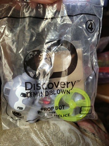 2020 Discovery Mind Blown Prop Bot #4 McDonald's Happy Meal Toy New - Picture 2 of 3