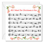 Funny Naughty Christmas Card Cheeky Rude Boyfriend Girlfriend Husband Wife Humor