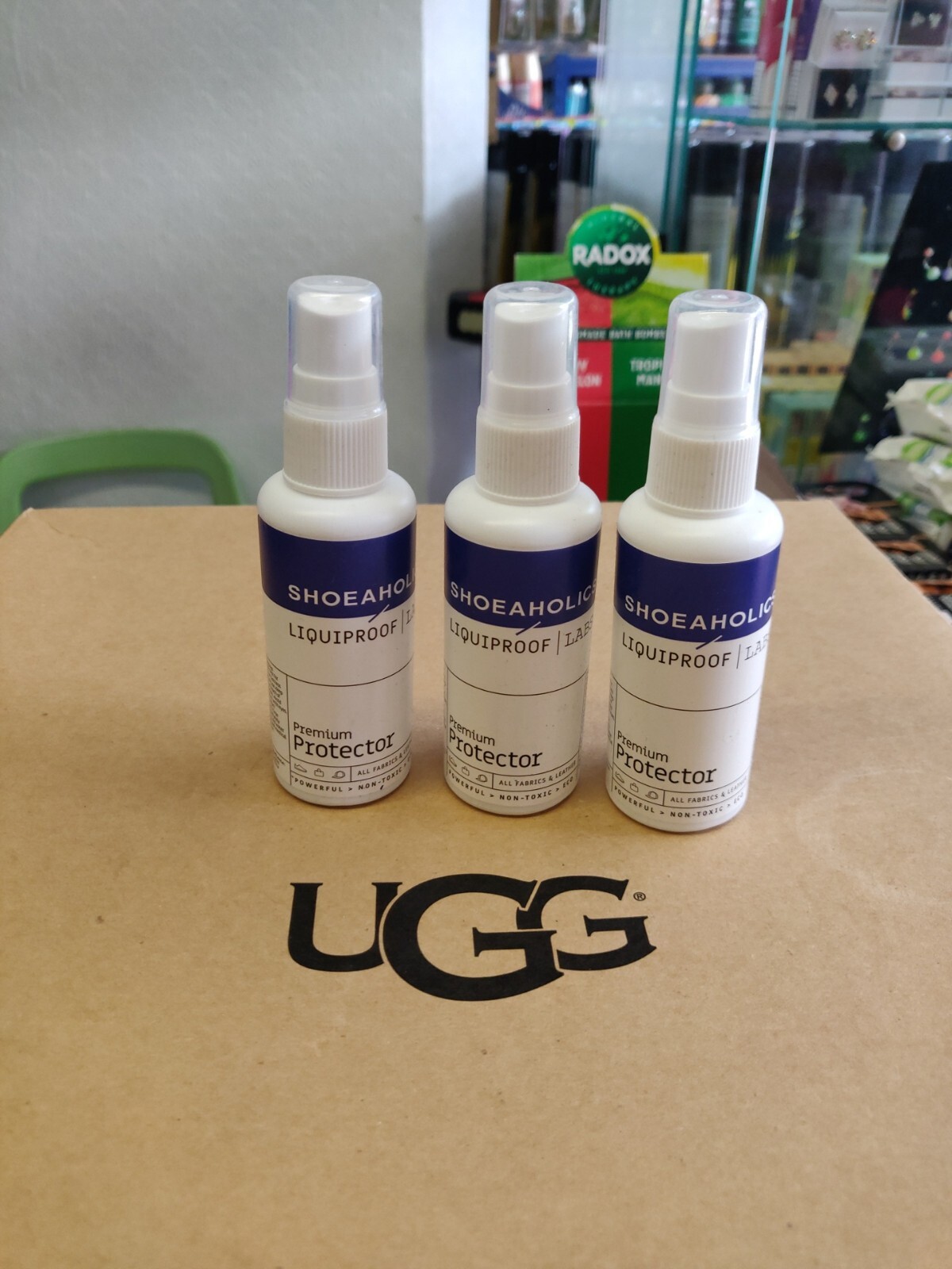 UGG boots size 6.5uk and protector spray X3 eBay