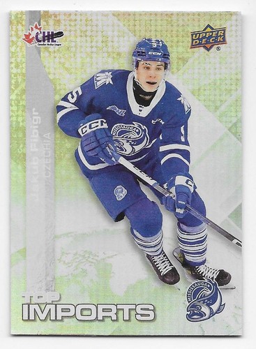 23/24 UPPER DECK CHL TOP IMPORTS Hockey (#TI1-TI5) U-Pick From List - Picture 4 of 16