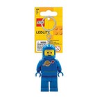 LEGO Iconic Spaceman (bleu) Minifigure Key Light (porte-clés / porte-clés) LED Lite