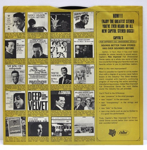 PEGGY LEE "Big Spender" 1966 Vinyl LP Capitol ST-2475 - Picture 3 of 6