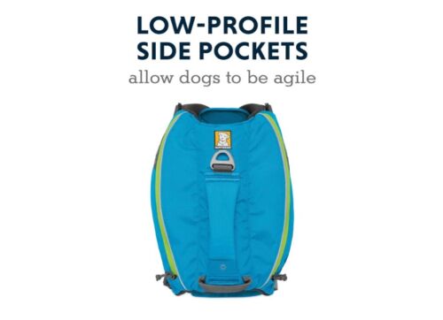 Ruffwear Discontinued Singletrak Dog Pack In Blue Dusk Sz L/XL NWT - Picture 2 of 6