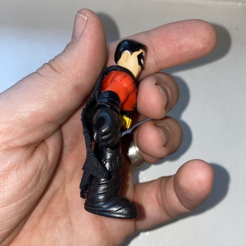 Fisher Price Imaginext DC Super Friends Red Robin Figure With Wings - Picture 10 of 12