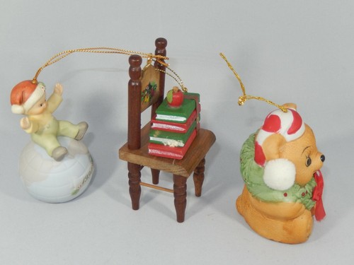 3 Collectibles Christmas Jolly jingles,little baby,To my teacher ornament Decor - Picture 2 of 4