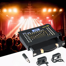 192CH DMX Controller DJ Club Lights Console Wireless Controller 4pcs Receiver