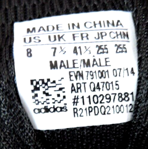 Zapatos de golf Adidas para hombre Pure 360 Gripmore impermeables Q47015 negro dorado talla 8 EE. UU. - Imagen 11 de 11
