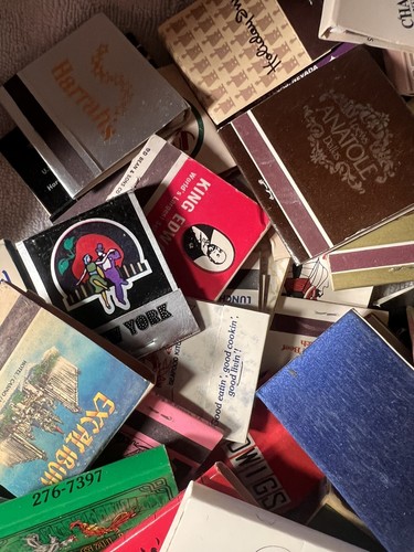 Vintage Lot Match books Hotel Motels Restaurants Gallon Size Bag Full Over 100 - Bild 15 von 15