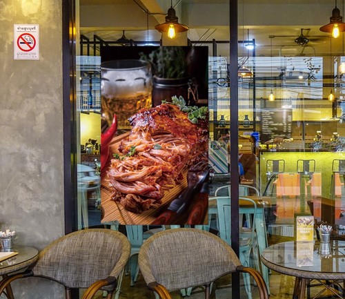 3D Grill Kebab Shop BBQ I281 Fenster Aufkleber Vinyltapete Wandbilder Coco - Bild 2 von 11