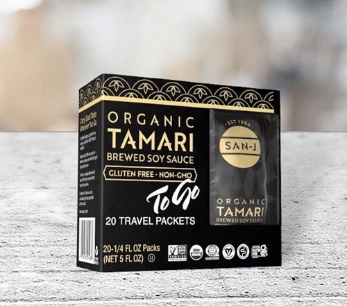 San J Tamari Sojasauce Bio glutenfrei 20 Einzelportionspakete