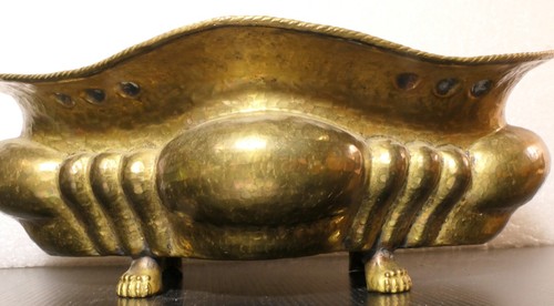 CASAGRANDE ITALIA BORGO TRENTO ARTIST EGIDIO CASSAGRANDE BRUTALIST COPPER URN - Picture 11 of 12