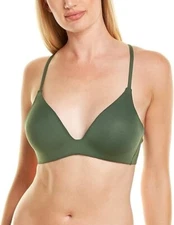 NWT Vince Camuto Fern Riviera Molded Swimsuit Bikini Top Large yse0823
