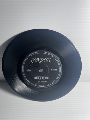 ROY ORBISON Rare 1965 Australian Only 7" OOP London Pop Single "Goodnight" EC. - Picture 3 of 5