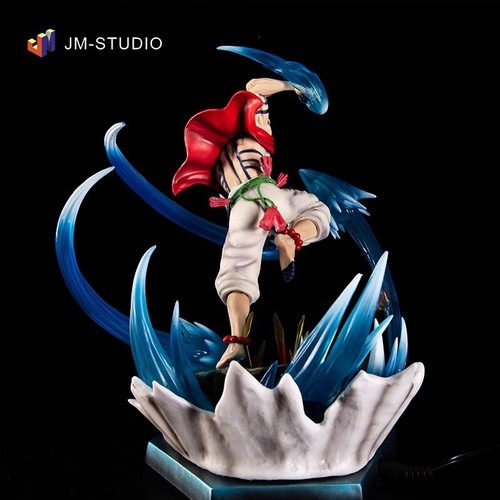 Demon Slayer Akaza Kamado Tanjirou Agatsuma Zenitsu LED Figure Model Statue 26cm - Picture 3 of 20