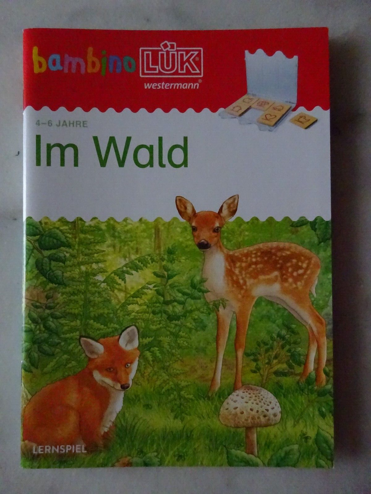 XXXX bambino Lük Heft , Im Wald , 4 - 6 Jahre , NEU - Bild 3