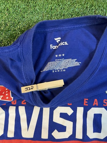 Camiseta Buffalo Bills 2020 AFC East Division Champions azul fanáticos para hombre talla M - Imagen 3 de 4