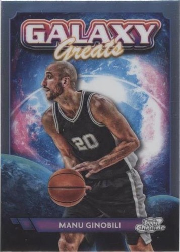 2023-24 Finest Manu Ginobili Blue Checkerboard Refractor /99 #59
