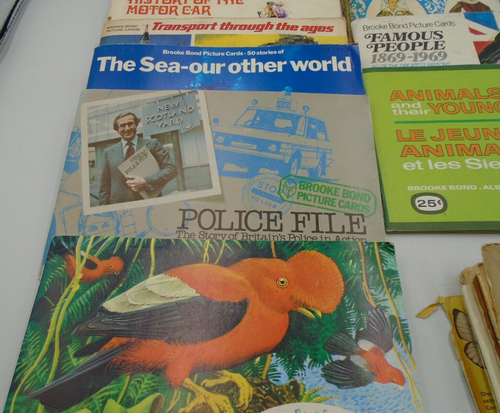 BROOKE BOND TEA CARDS 17 FULL ALBUMS & 4 INCOMPLETE, DAMAGED SOME DOUBLES - Picture 4 of 14