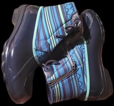 SPERRY Syren Gulf Women's Waterproof Duck Boot Blue & Navy Sz 10 NEW