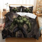 Great Angry Giant 3D Quilt Duvet Doona Cover Set Single Double Queen King Print