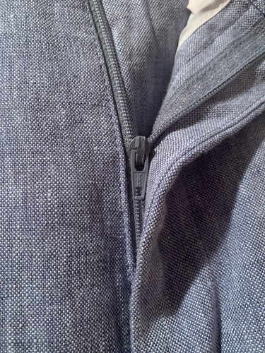 JOE Joseph Abboud Slim Lt Blue Linen Dress Pants Wedding Cruise Choose Your Size - Picture 18 of 22