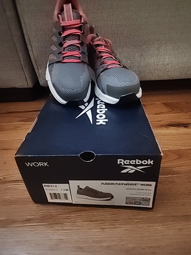 NEW Reebok Fusion Flexweave Work Composite Toe Size7.5M Women's Shoe Safety Toe - Picture 7 of 9