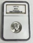 1948-S NGC MS66 Silver Washington Quarter 25c