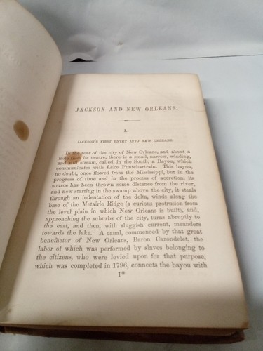 Jackson and New Orleans Authentic Narrative Alexander Walker HC 1856 First Editi - Picture 17 of 23