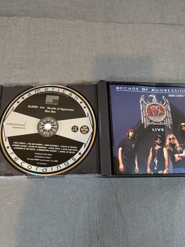 Slayer - Live: A Decade of Aggression [Double album CD] Explicit - Picture 4 of 5