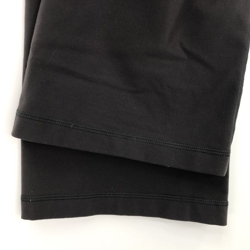 Lululemon Damen weites Bein Yogahose grau rosa Blumen elastischer Bund mittlerer Bund 8 - Bild 4 von 8