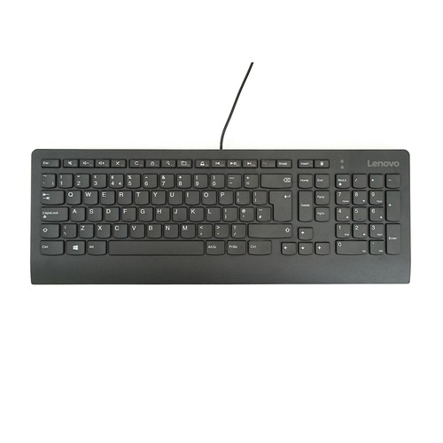 Lenovo Slim F5 USB Keyboard - Black ( 54Y9527 SIL 12-W49 ) NEW - Picture 2 of 5