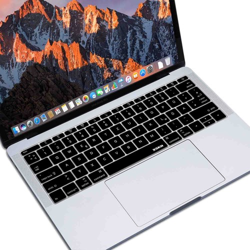 XSKN German Keyboard Cover for Macbook Pro 13.3 no Touch Bar/Macbook 12 inch - Picture 9 of 10