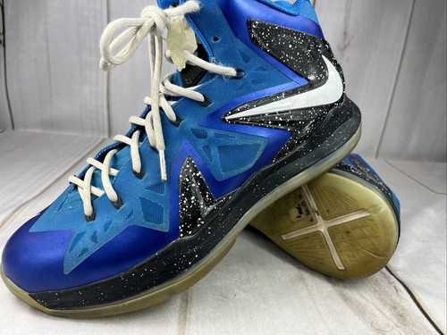 NIKE LEBRON X 10 ELITE ID BLUE/BLACK 