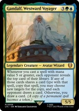 x1 Gandalf, Westward Voyager M MTG Commander: The Lord of the Rings: Tales of Mi