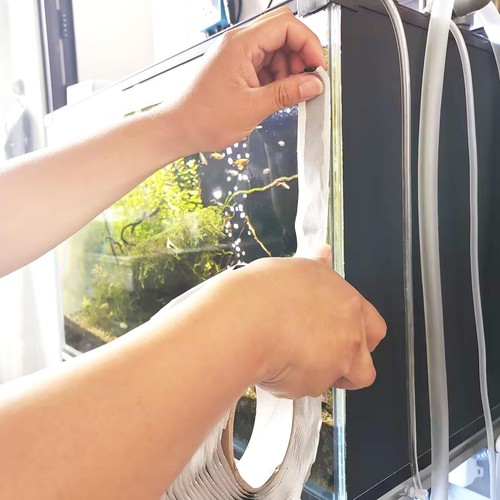 Butyl Tape Black 1/8“ x 3/4” x 30' Double Sided Leak Proof Waterproof Butyl Tape - Picture 8 of 8