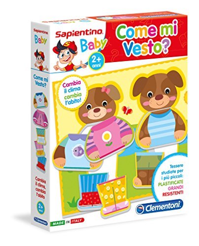 Clementoni 11963 - Sapientino Baby Come Mi Vesto (k5O)