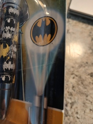 DC Comics Batman Fledermaus Signal Projektor Stift - Bruce Wayne - Gotham - New Old Stock - Bild 3 von 8